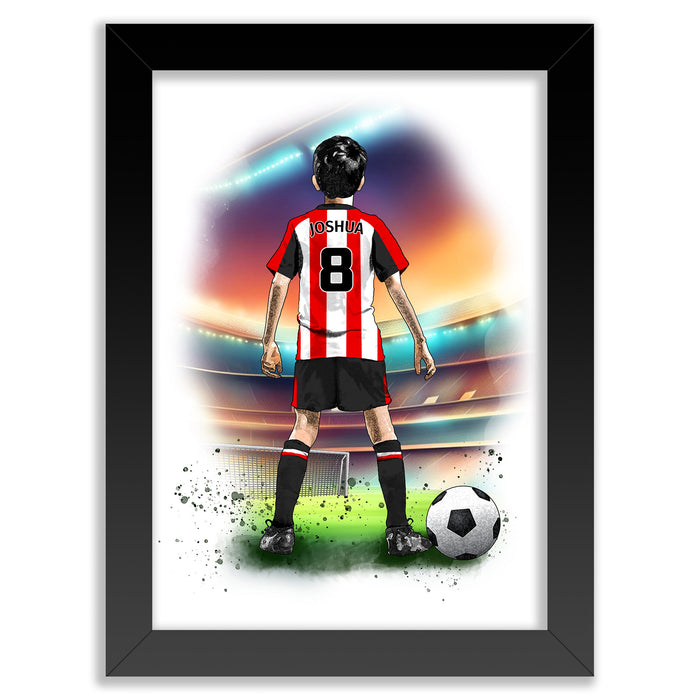 Personalised Brentford Gift | Brentford Football Gifts for Boys | Brentford Football Poster | Brentford Football Wall Art | Christmas Gift