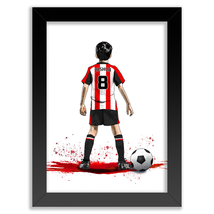 Personalised Brentford Gift | Brentford Football Gifts for Boys | Brentford Football Poster | Brentford Football Wall Art | Christmas Gift