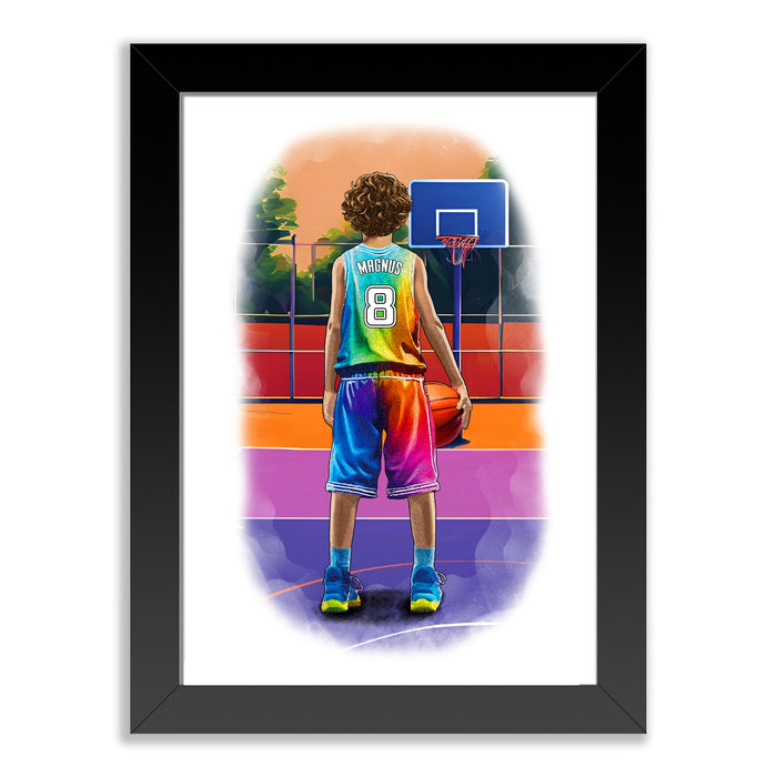 Personalised Boys Basketball Player
