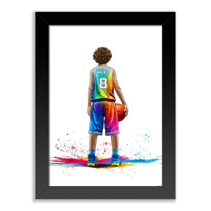 Personalised Boys Basketball Player