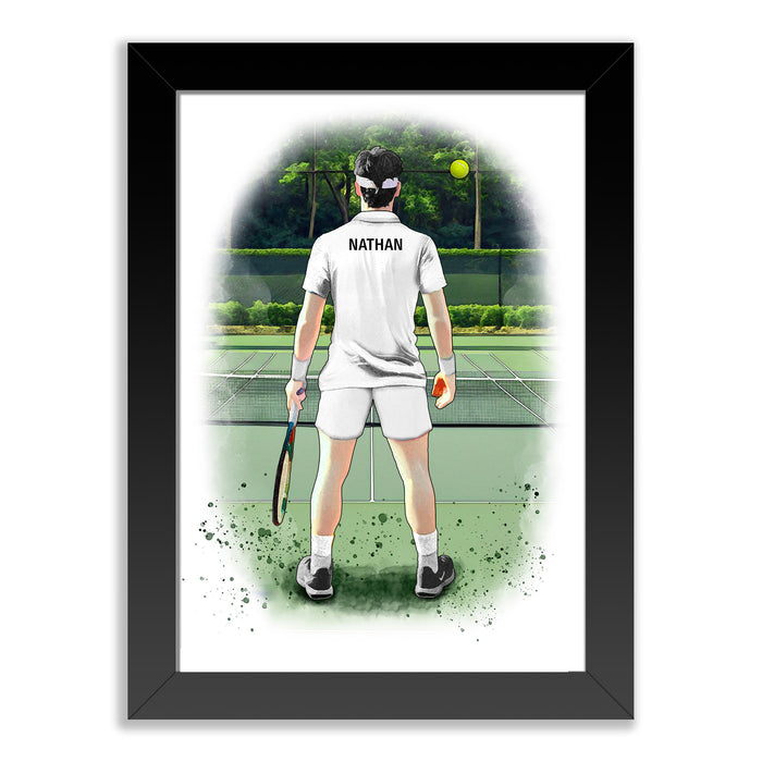 Personalised Mens Tennis Player
