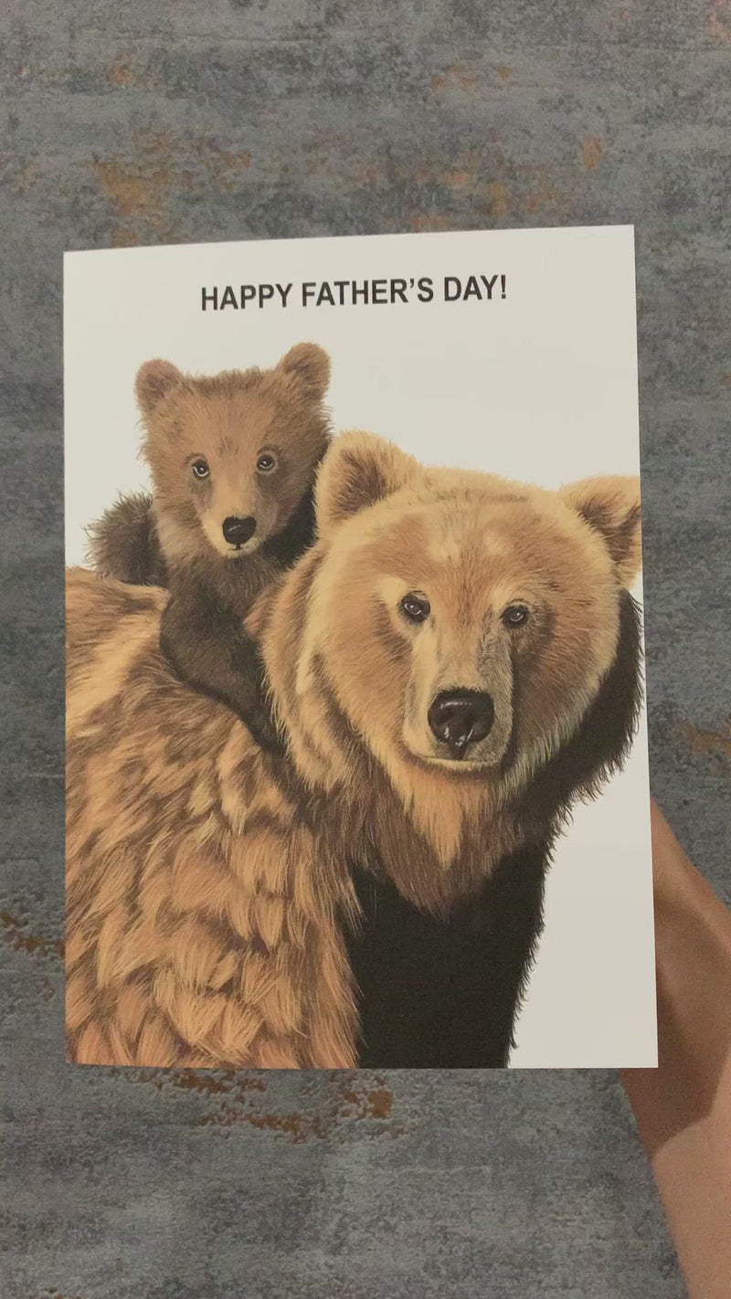 Papa Bear Card