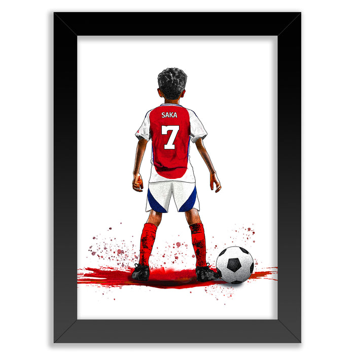 Personalised Arsenal Gift | Arsenal Football Gifts for Boys | Arsenal Football Poster | Arsenal Football Wall Art | Christmas Gift