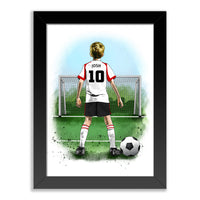 Personalised Southampton Football Art Print for Boys – Custom Portrait Gift