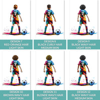 Personalised Boy Football Player