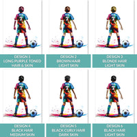 Personalised Boy Football Player