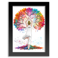 Personalised Yoga Poster | Yoga Gifts | Yoga Lover Gift | Gift for Mum | Yoga Art | Yoga Poster | Yoga Pose | Yoga Print | Yoga Decor