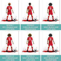 Personalised Liverpool Football Art Print for Boys