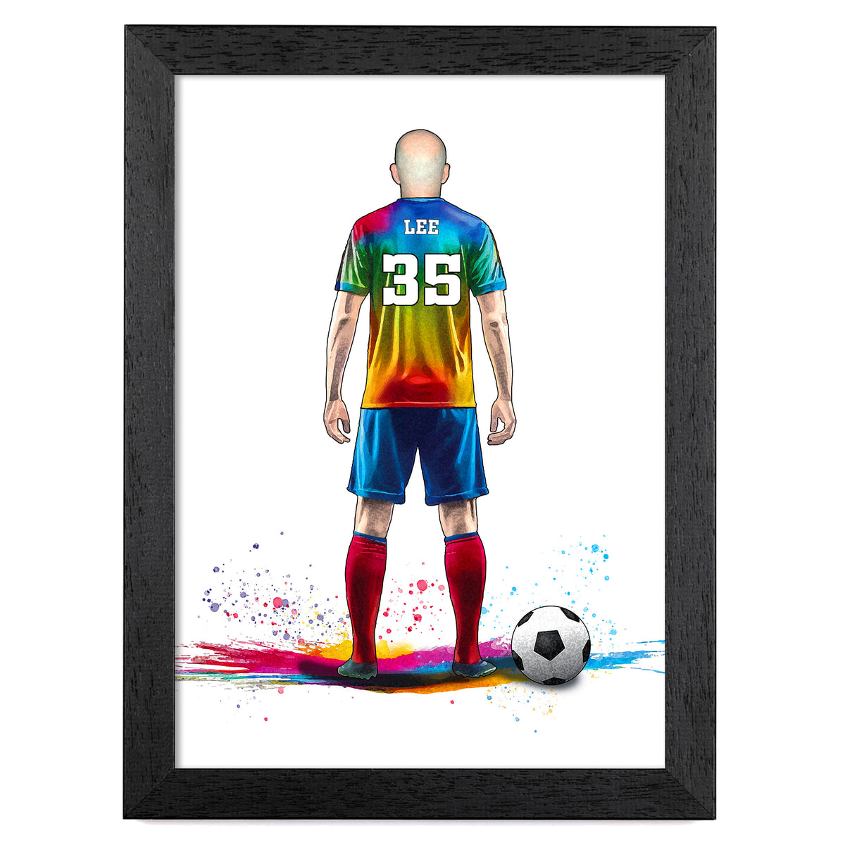 Football Art Print for Men