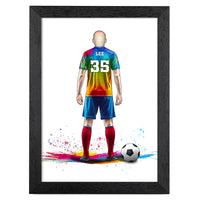 Football Art Print for Men