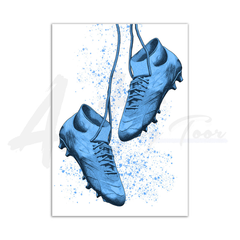 Football Boots Wall Art Print