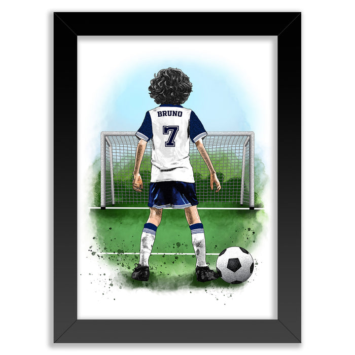 Personalised Tottenham Hotspur Gift | Tottenham Football Gifts for Boys | Tottenham Football Poster | Tottenham Football Wall Art | Christmas Gift