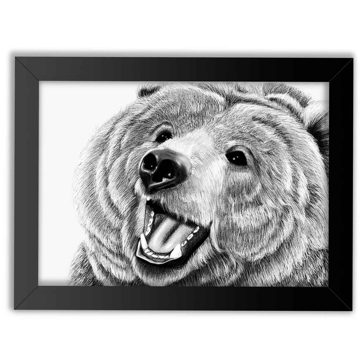 Baby Bear Cub Wall Art Print