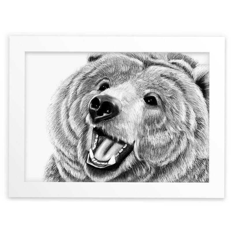 Baby Bear Cub Wall Art Print