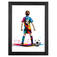 Football Art Print for Boys