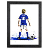 Everton Boys Football Art Print