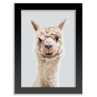 Happy Llama Wall Art Print