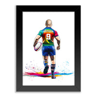Personalised Mens Rugby Player