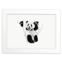 Baby Panda Cub Wall Art Print