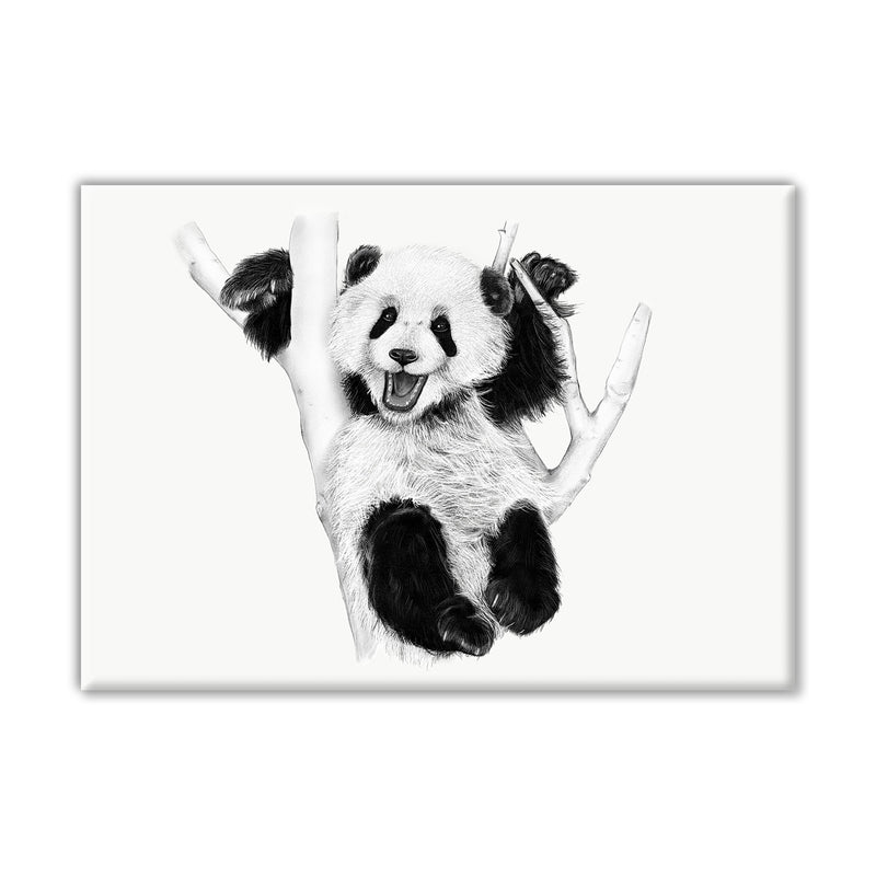 Wall Art Print, Cute Panda