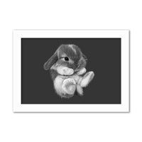 Baby Rabbit Wall Art Print