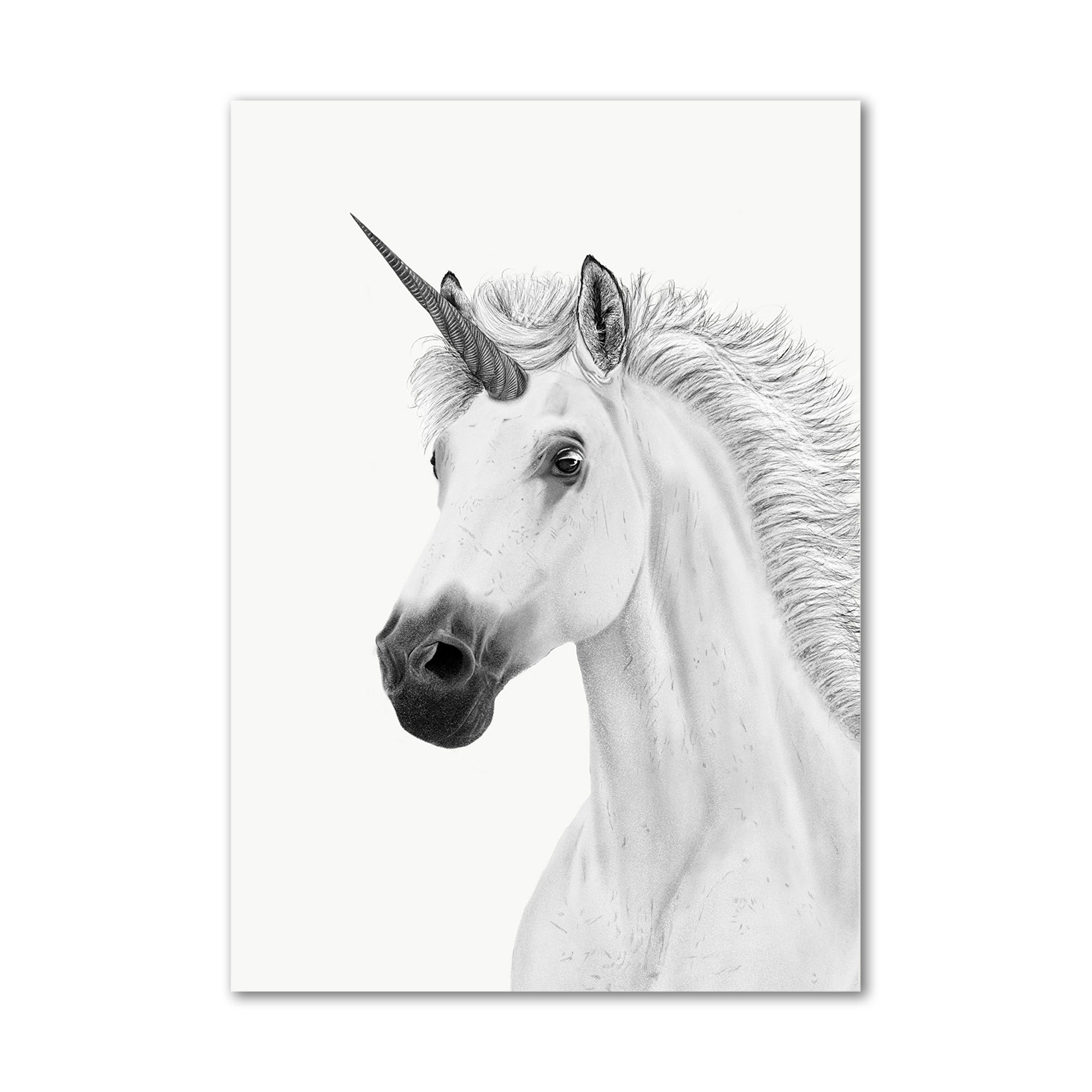 Unicorn Wall Art Print | Art By Toor | Perfect Gift for Baby Showers ...